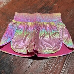 Simply Southern Iridescent Pink Shorts